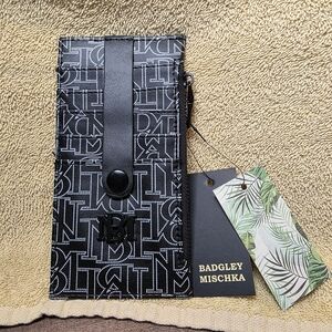 Badgley Mischka Vegan Leather Credit Card Holder